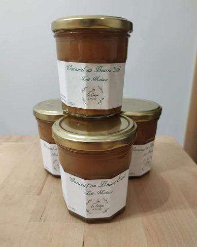 Crêperie ambulante à Marseille et ses pots de caramel beurre salé fait maison