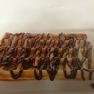 Crêperie ambulante et sa recette de gaufres au chocolat