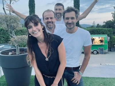 Le food truck "La Crêpe du Père Gégé" invité pour une soirée chez l'actrice Laëtitia Milot