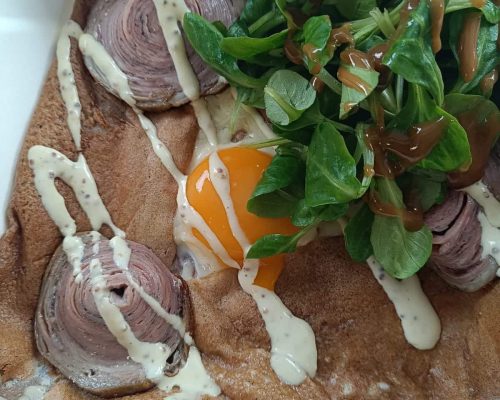 Galette bretonne à l'andouille de Guéméné