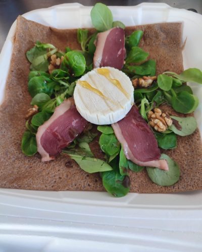 Galette bretonne au sarrasin originale aux saveurs du Périgord